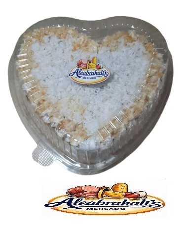 Cake Relleno de nata con coco 750g 